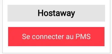 Hostaway bouton